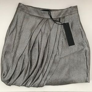 JENNI KAYNE Silk Mini Skirt